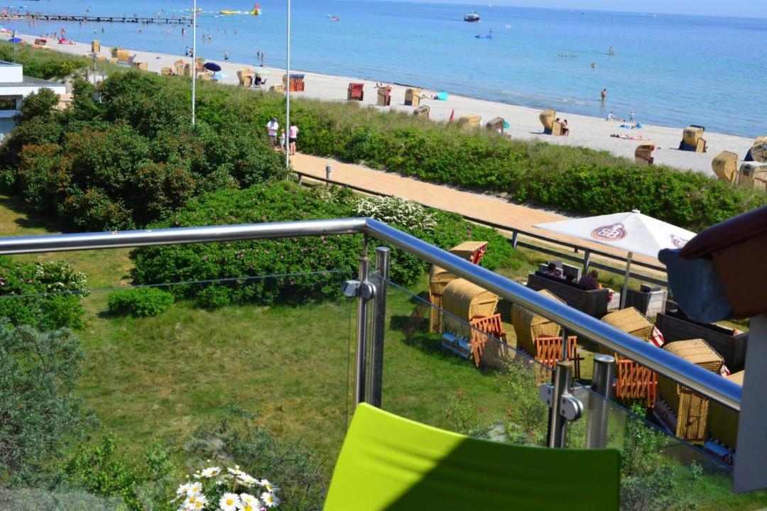 Traumhafter Ostsee-Ausblick, Fewo Direkt Am Strand Fehmarn Bagian luar foto